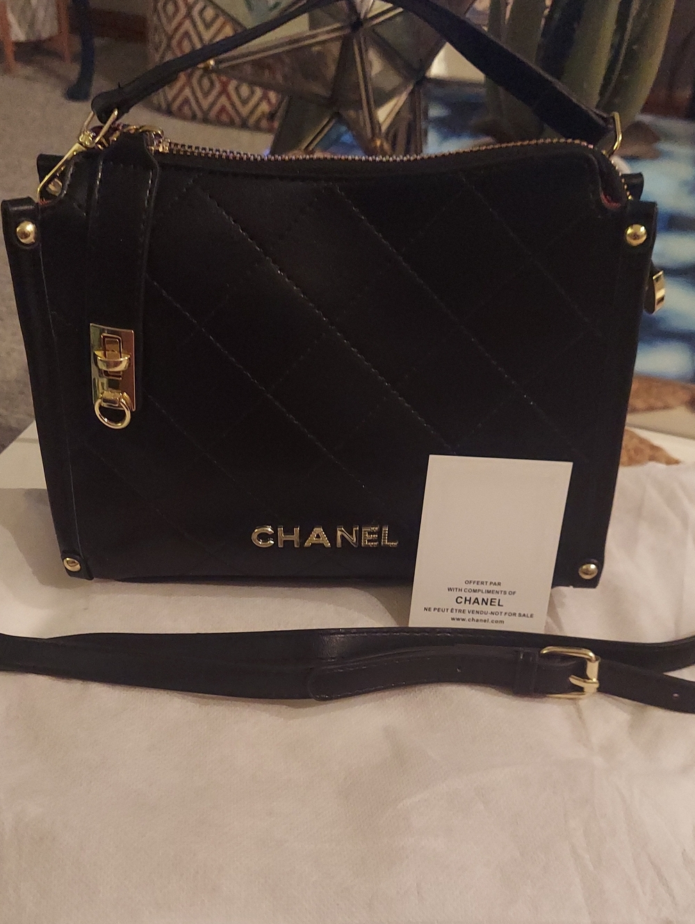 CC Beaute Makeup Bag Crossbody GWP